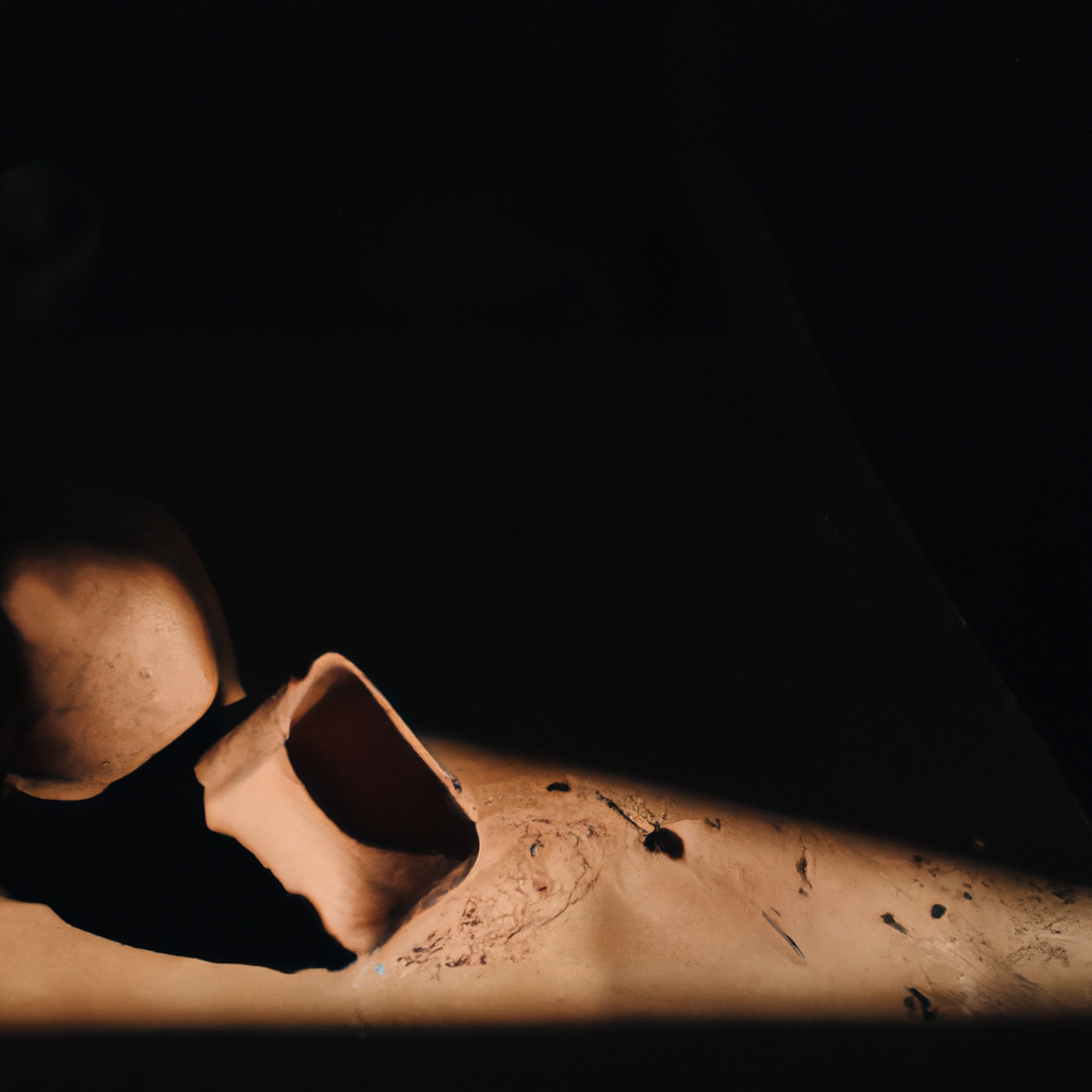 Atelier ensoleillé avec outils d’argile et pièces en cours